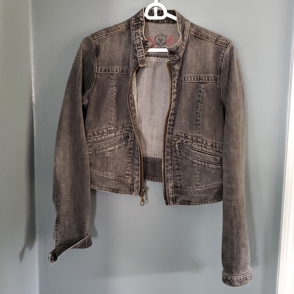 GAP Jackets & Blazers - Gap Moto Denim Jacket